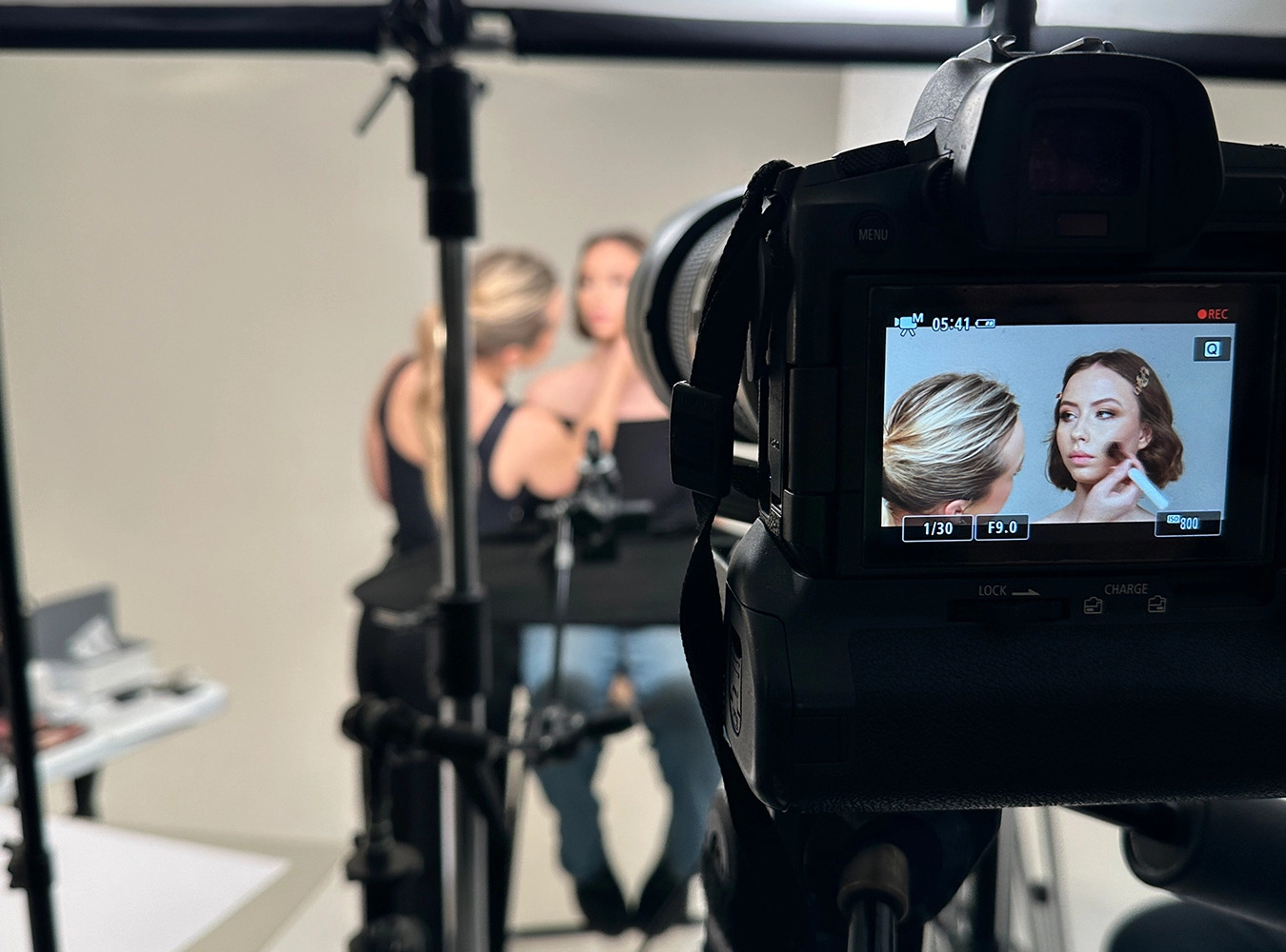 About Us Makeup Shoot