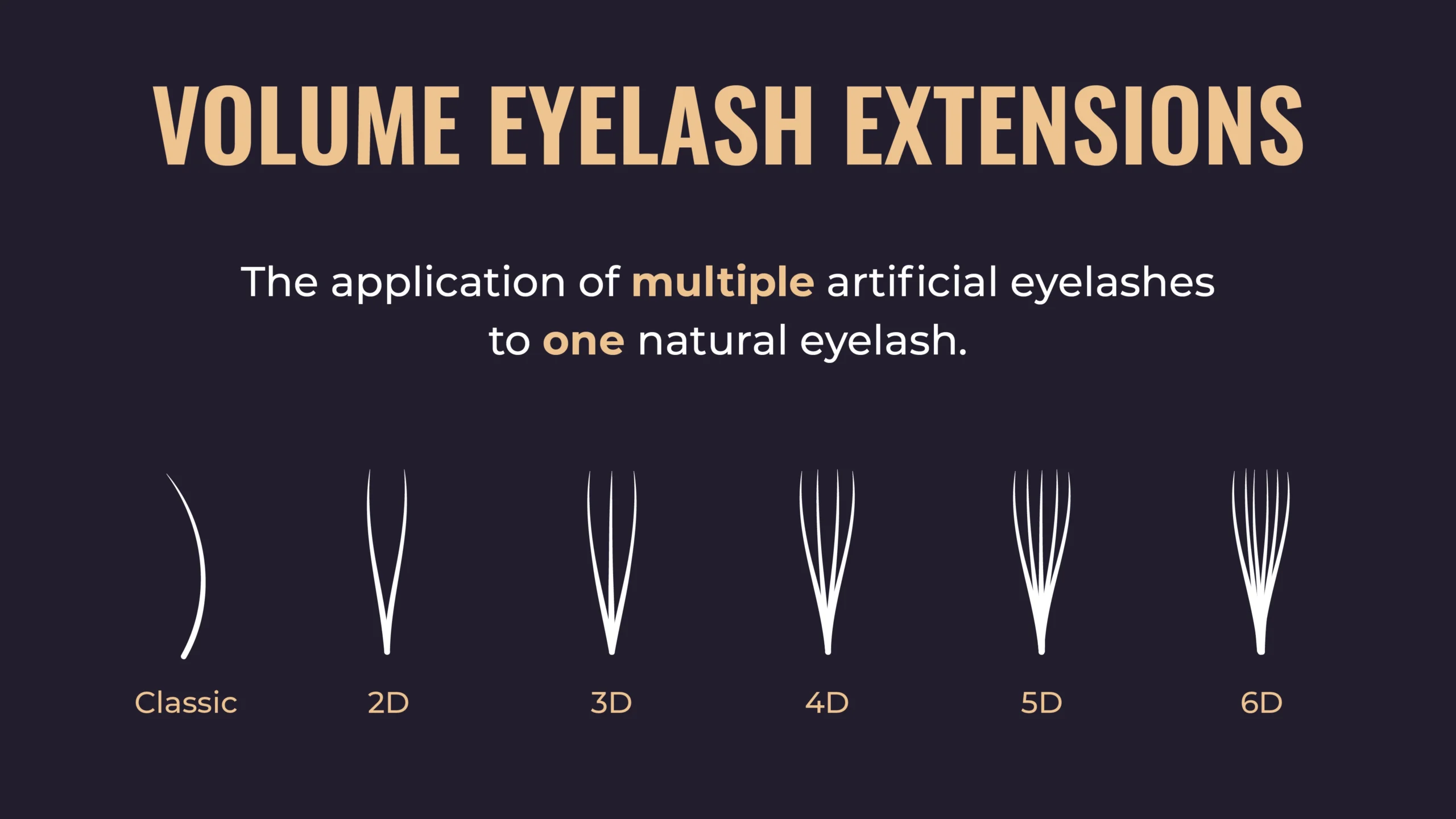 Volume Eyelash Extensions Graphic