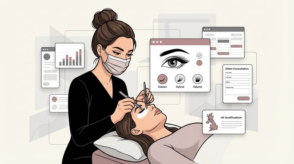 Animation of Lash Service
